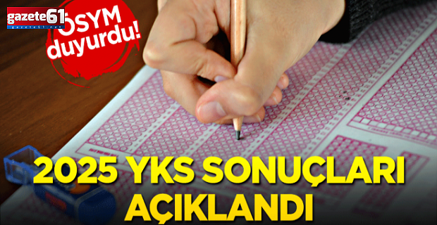 YKS sonuçları açıklandı!
