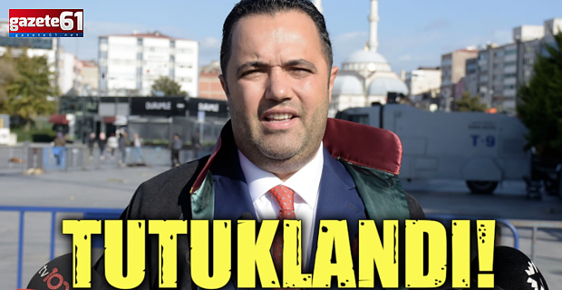 Avukat Rezan Epözdemir tutuklandı