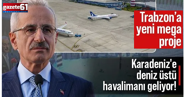 Deniz üzerine yeni havalimanı geliyor!