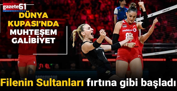 Dünya Şampiyonası'na müthiş başlangıç!