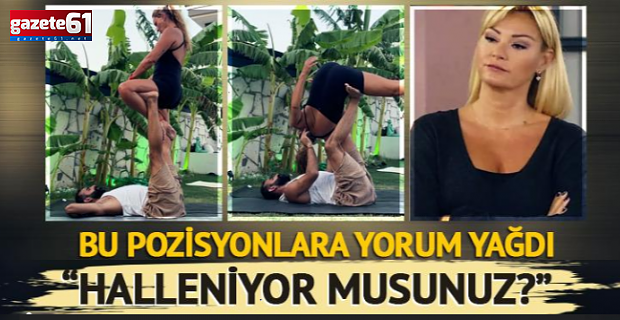 Pınar Altuğ'un yoga hareketi gündemde! "Bayan yogacı yok mu?" sorusu kızdırdı