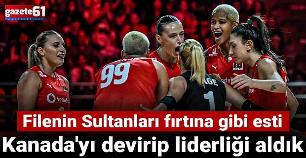 Filenin Sultanları Kanada'yı devirip liderliği aldık