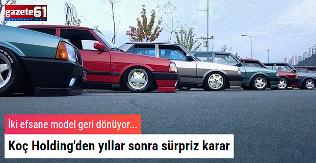 İki efsane model geri dönüyor