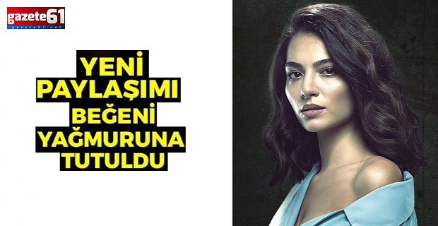 Melisa Aslı Pamuk'tan bornozlu paylaşım!