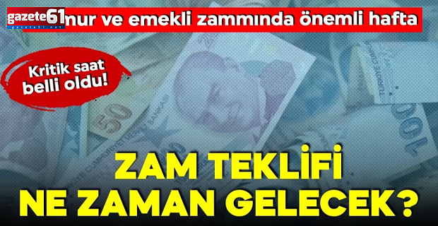 Memur ve emekli zammında kritik hafta!