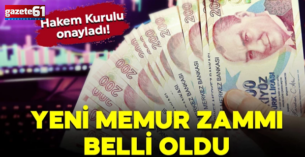 Memur zam oranı netleşti! Hakem Kurulu teklifi onayladı