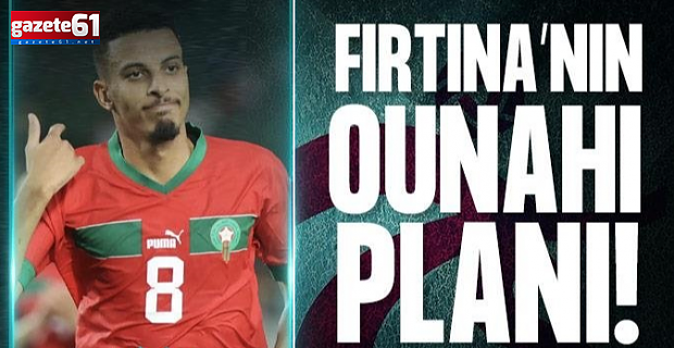 Trabzonspor'a Faslı orta saha: Azzedine Ounahi!
