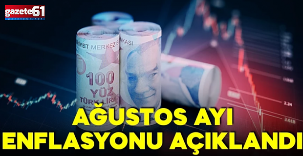 Ağustos ayı enflasyonu belli oldu!