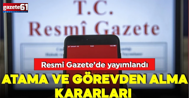 Atama ve Görevden Alma