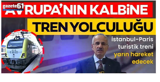 Avrupa’nın kalbine nostaljik tren yolculuğu!