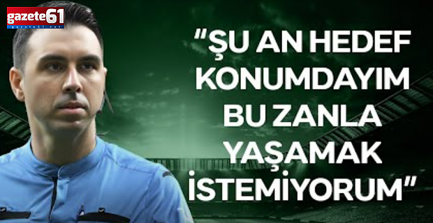 "Bu zanla yaşamak istemiyorum..."