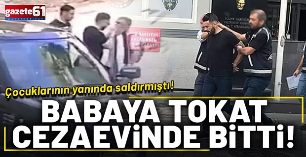 Çocuklarının yanında babaya şiddet uygulayan şüpheli tutuklandı!