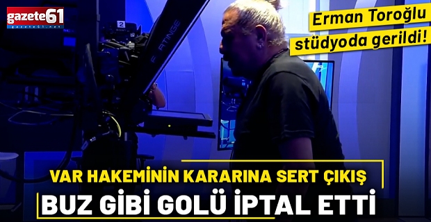Erman Toroğlu hakem Ozan Ergün'ü yerden yere vurdu...