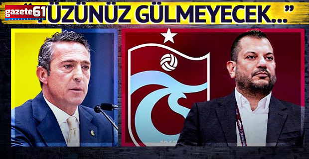 Fenerbahçe’ye sert yanıt: “Yüzünüz gülmeyecektir”