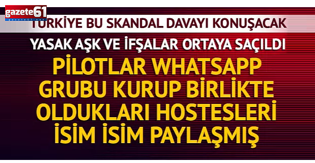 Pilotla hostesin yasak aşkı bütün iğrençlikleri ortaya çıkardı!