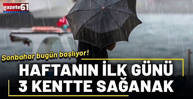 Sonbahar bugün başlıyor!