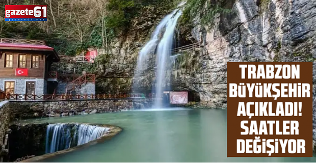 Trabzon Büyükşehir açıkladı! Saatler değişiyor