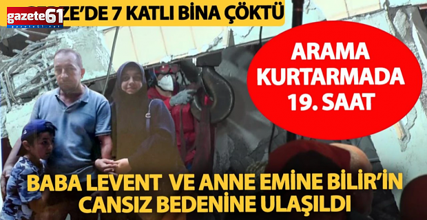 Anne-baba ve 2 çocuğunun cansız bedenine ulaşıldı!