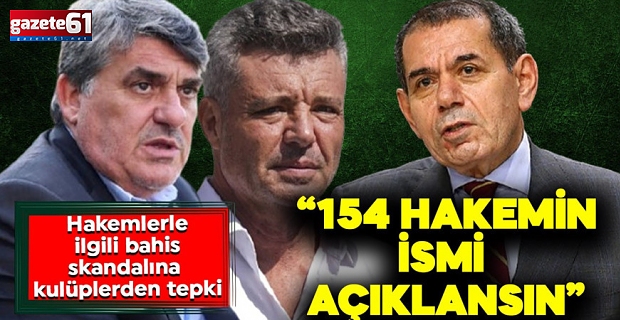 Beşiktaş, Galatasaray, Fenerbahçe'den peş peşe açıklama: İsim verin