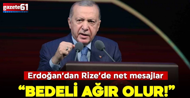 Cumhurbaşkanı Erdoğan Netanyahu'ya çok sert uyarı: "Bedeli ağır olur"