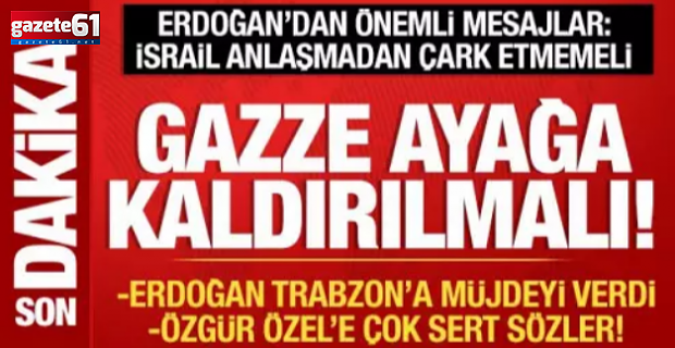Trabzon'da Özgür Özel'i şikayet etti