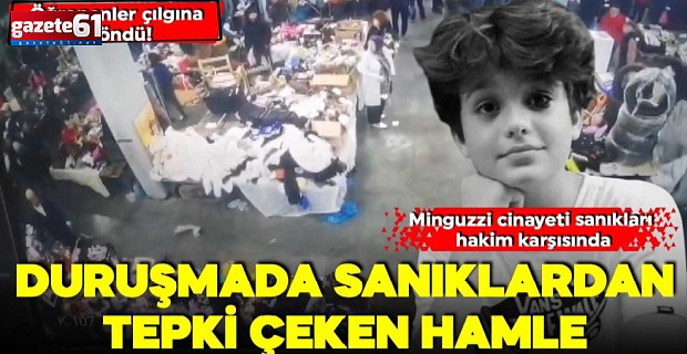 Duruşmada sanıklardan tepki çeken hamle!
