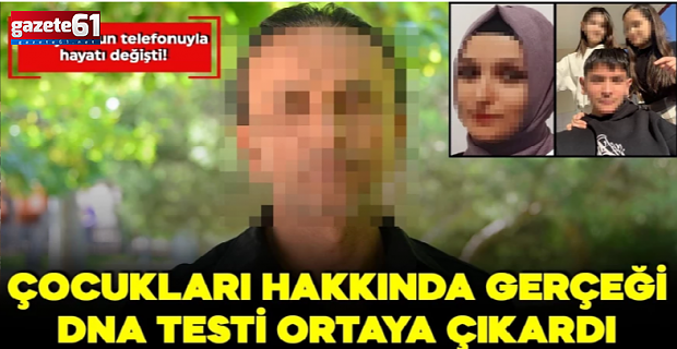 Komşusunun telefonuyla hayatı değişti! 2 çocuk hakkında gerçeği DNA testi ortaya çıkardı