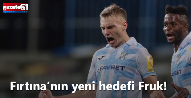 Fırtına’nın yeni hedefi Toni Fruk! Devre arasında…