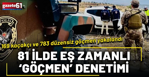 Göçmen kaçakçısı çeteleri çökertildi