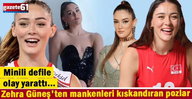 Zehra Güneş'ten mankenleri kıskandıran pozlar!