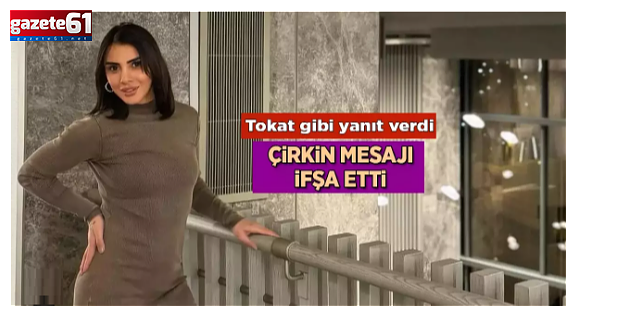 Sabriye Şengül takipçisinden gelen mesajı ifşa etti!