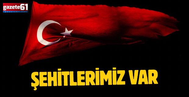 Şehitlerimiz var