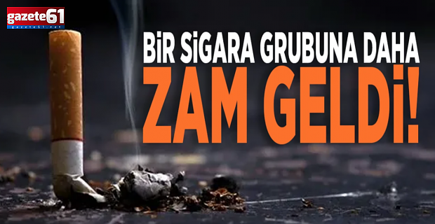 Sigara fiyatlarına bir zam daha geldi