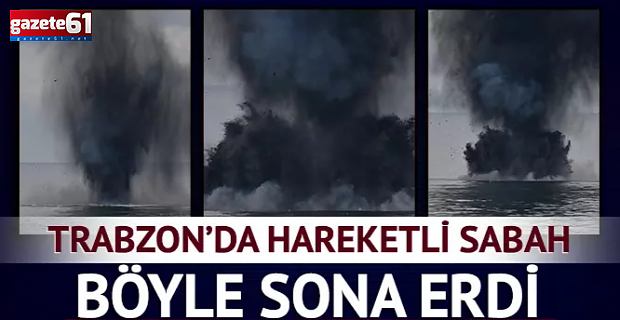 Trabzon'daki gizemli araç böyle imha edildi! Büyük casusluk şüphesi
