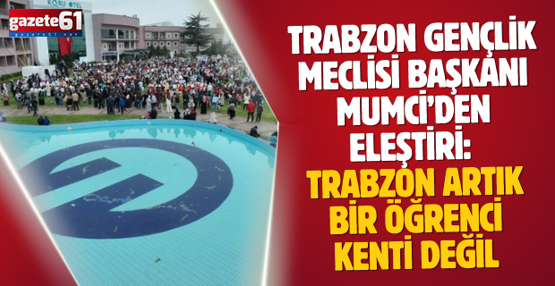 Trabzon Artık Bir Öğrenci Kenti Değil
