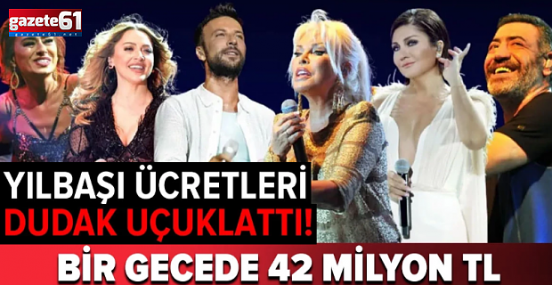 2026 yılbaşı sahne ücretleri dudak uçuklattı! Bir gecede 42 milyon TL
