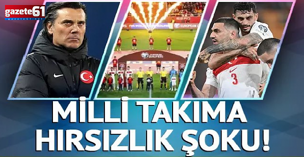 A Milli Takım soyunma odasında hırsızlık olayı!