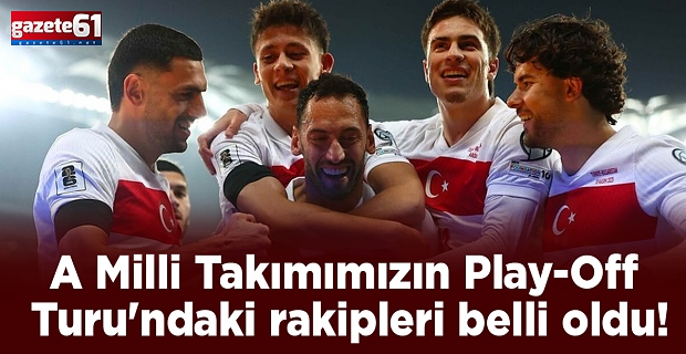 A Milli Takımımızın Play-Off Turu'ndaki rakipleri belli oldu!