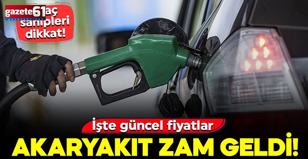Araç sahipleri dikkat! Akaryakıt zam geldi!