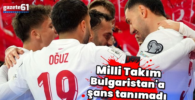 Bursa'da Bulgaristan'a şans tanımadık