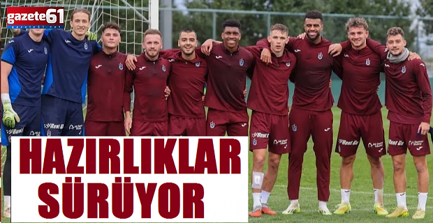 Trabzonspor'da RAMS Başakşehir maçı hazırlıkları sürüyor