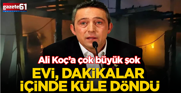 Aydın'daki bağ evinde patlama! Dakikalar içinde küle döndü