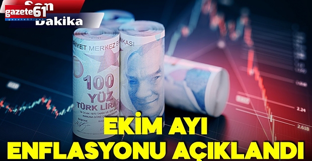 Ekim ayı enflasyonu belli oldu!