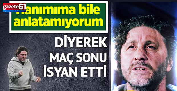 Fatih Tekke'den 'şampiyonluk' çıkışı! 'Hanımıma bile anlatamıyorum' diyerek isyan etti