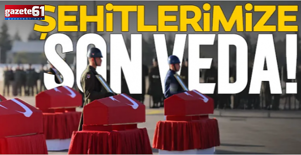 20 şehidimize son veda