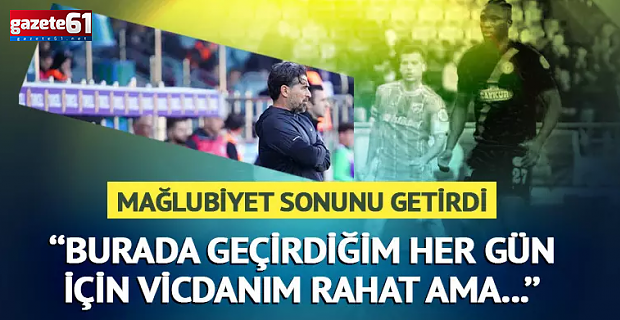 Süper Lig'de ayrılık geldi! İlhan Palut Çaykur Rizespor'dan istifa etti