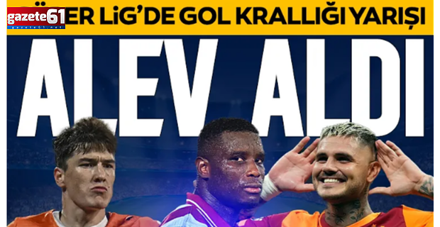Süper Lig'de gol krallığı yarışı alev aldı! Yıldızlar zirveyi paylaştı...