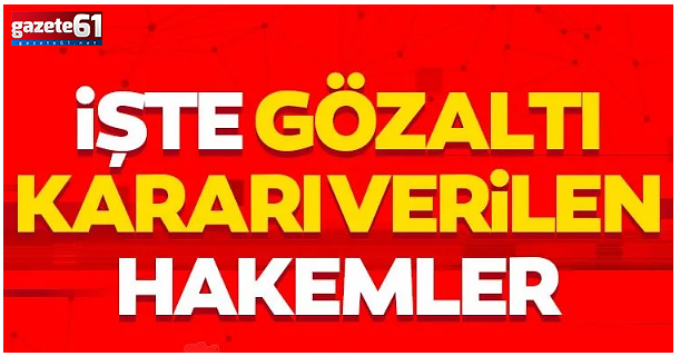 Futbolda bahis operasyonu: İşte gözaltı kararı verilen hakemler!
