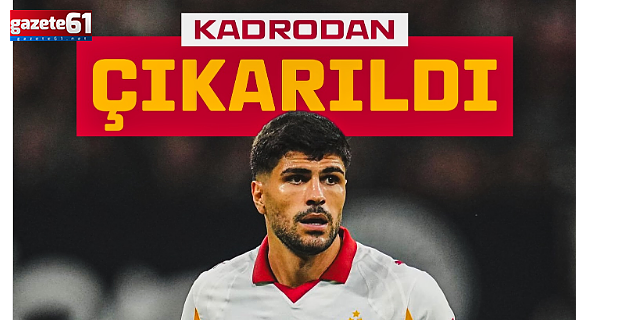 Kadrodan çıkarıldı