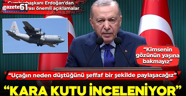 "Kara kutu inceleniyor, kaza nedeni belli olacak"